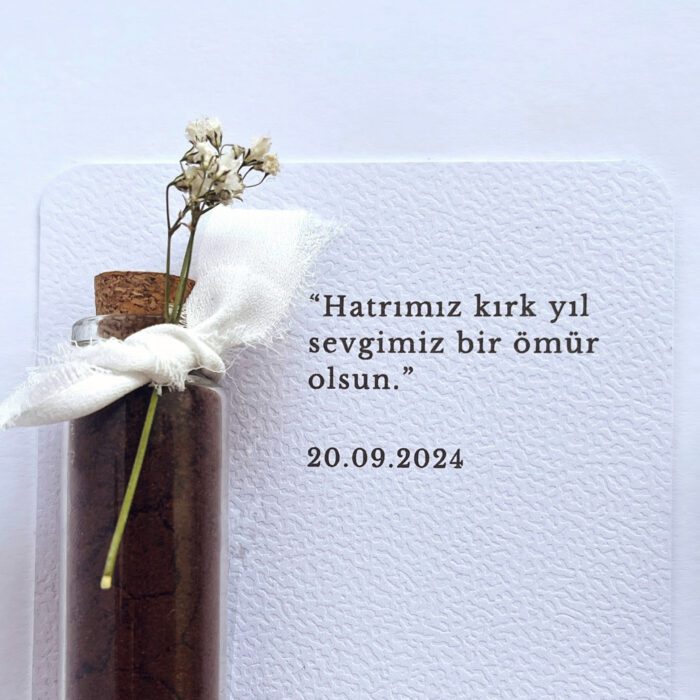 Kırk yıl hatır – Karte mit Kaffee – Bild 2