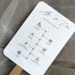 Hochzeitsfächer mit Programm – Bild 2