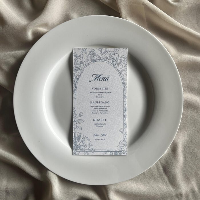 Menükarte "Vintage" – Bild 1