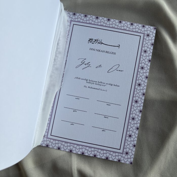 Islamische Eheurkunde Heft "Classic" – Bild 3