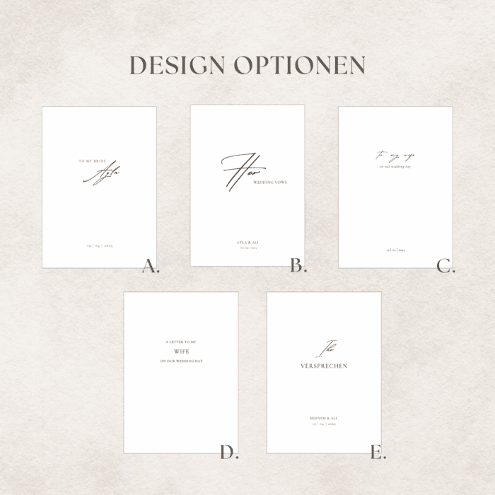 Ehegelübde Heft "Green Elegance" – Bild 3