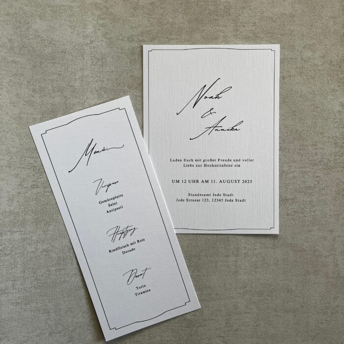 Menükarte "Modern" – Bild 2