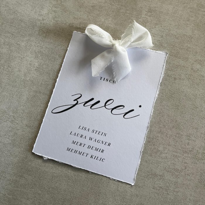 Tischkarte "Big Day" – Bild 2