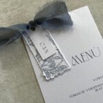 Menükarte "Dusty Blue" – Bild 2