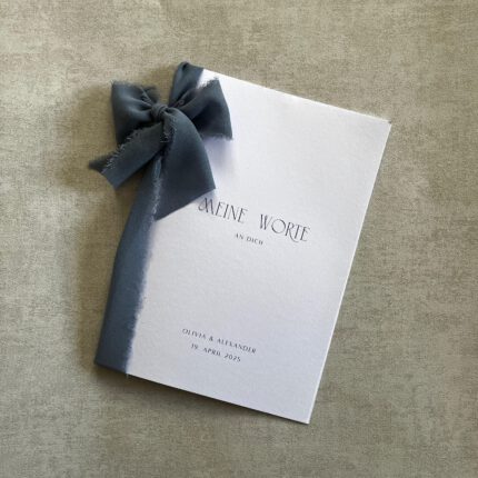 Ehegelübde Heft "Dusty Blue"