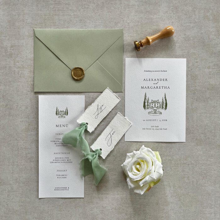 Menükarte "Green Elegance" – Bild 2