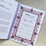 Islamische Eheurkunde Heft "Rose" – Bild 2